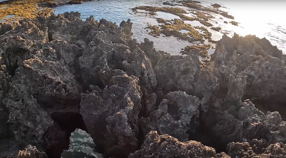 Rocks Above Oahu Hawaii Mermaid Cave